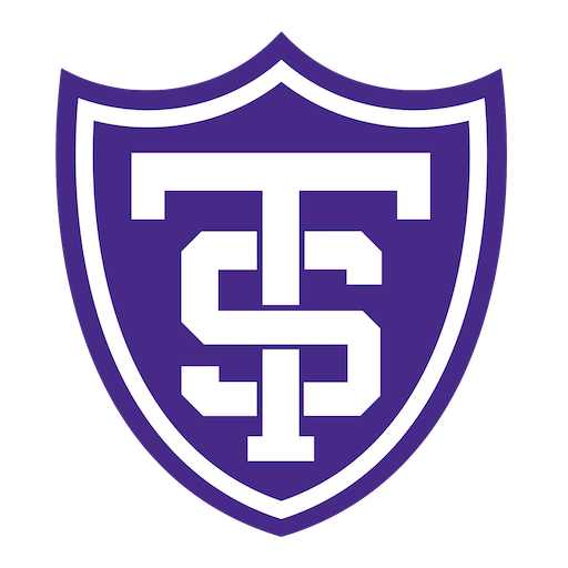 Portland vs St. Thomas (Minnesota) badge right