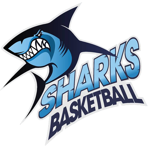 Sutherland Sharks Basketball badge