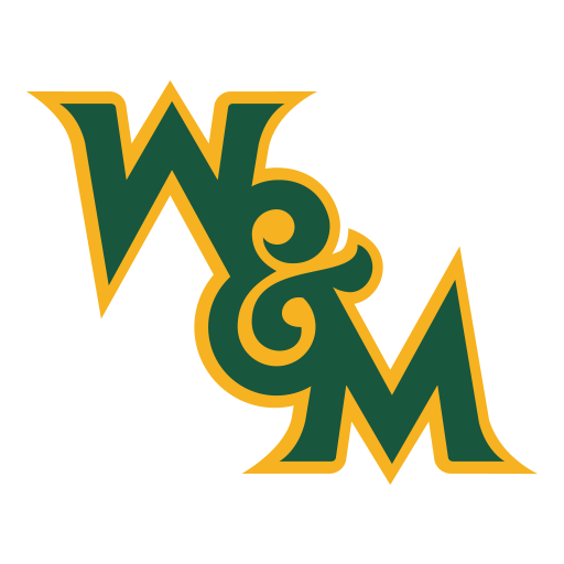William and  Mary vs Charleston Southern badge left